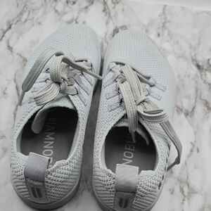NoBull Light Gray Knit Sneakers